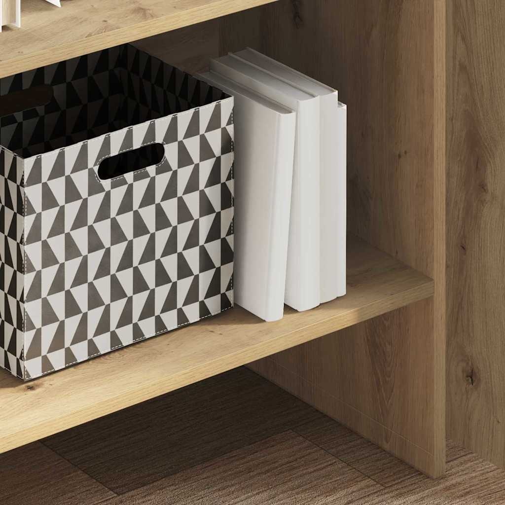 VidaXL Boekenkast artisanaal eikenkleurig 60 x 35 x 180 cm