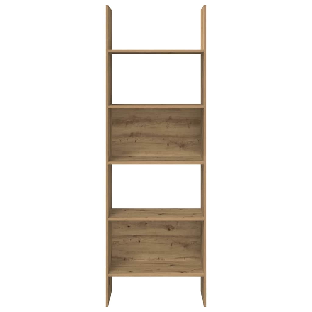 VidaXL Boekenkast artisanaal eikenkleurig 60 x 35 x 180 cm