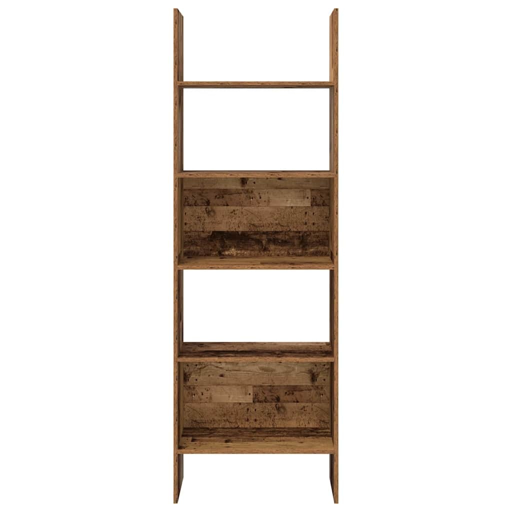 VidaXL Boekenkast Oud hout 60 x 35 x 180 cm Bewerkt hout