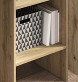 VidaXL Boekenkast artisanaal eikenkleurig 40 x 35 x 180 cm