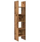 VidaXL Boekenkast Oud hout 40 x 35 x 180 cm Bewerkt hout