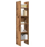 VidaXL Boekenkast Oud hout 40 x 35 x 180 cm Bewerkt hout
