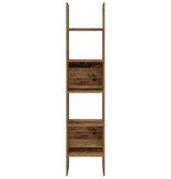 VidaXL Boekenkast Oud hout 40 x 35 x 180 cm Bewerkt hout