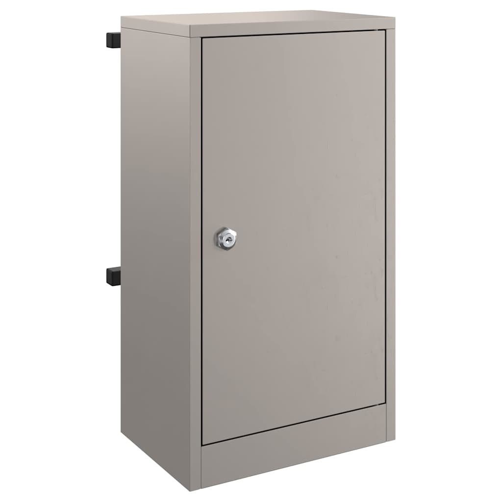 VidaXL Brievenbus Roestig 30 x 23 x 55 cm Cortenstaal