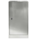 VidaXL Brievenbus Zwart 30 x 23 x 55 cm Gegalvaniseerd staal