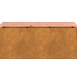 VidaXL Tuinbank Roestig 100 x 40 x 43 cm Cortenstaal