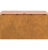 VidaXL Tuinbank Roestig 80 x 40 x 43 cm Cortenstaal