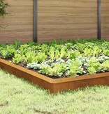 VidaXL Slakkenhekken 20 pcs Roestig Cortenstaal