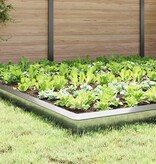 VidaXL Slakkenhekken 20 pcs Zilver Gegalvaniseerd staal