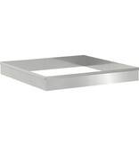 VidaXL Slakkenhekken 12 pcs Zilver Gegalvaniseerd staal