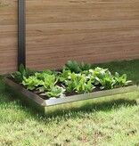 VidaXL Slakkenhekken 8 pcs Zilver Gegalvaniseerd staal