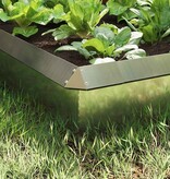 VidaXL Slakkenhekken 8 pcs Zilver Gegalvaniseerd staal