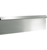 VidaXL Slakkenhekje 16 pcs Zilver 100 x 3,5 x 25 cm