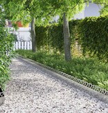 VidaXL Gazonranden 20 pcs Zilver 103 x 0,05 x 22 cm