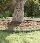 VidaXL Gazonranden 20 pcs Zilver 103 x 0,05 x 22 cm Roestvrij staal