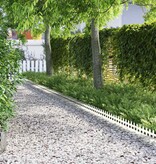 VidaXL Gazonranden 30 pcs Zilver 103 x 0,05 x 22 cm