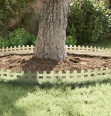 VidaXL Gazonranden 30 pcs Zilver 103 x 0,05 x 22 cm