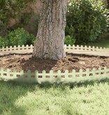 VidaXL Gazonranden 30 pcs Zilver 103 x 0,05 x 22 cm Roestvrij staal