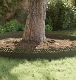 VidaXL Gazonranden 10 pcs Olijf Groen 103 x 0,05 x 22 cm Staal