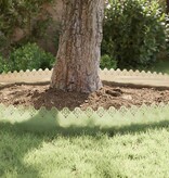 VidaXL Gazonranden 10 pcs Zilver 103 x 0,05 x 22 cm Roestvrij staal