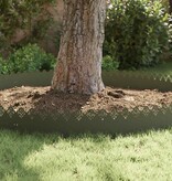 VidaXL Gazonranden 30 pcs Olijf Groen 103 x 0,05 x 22 cm Staal