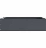 VidaXL Tuinrand Antraciet 50 x 50 x 13 cm Staal