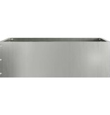 VidaXL Tuinrand 6 pcs Zilver 40 x 40 x 13 cm Gegalvaniseerd staal