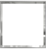 VidaXL Tuinrand Zilver 40 x 40 x 13 cm Gegalvaniseerd staal