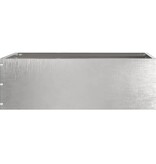 VidaXL Tuinrand 6 pcs Zilver 40 x 40 x 13 cm Roestvrij staal