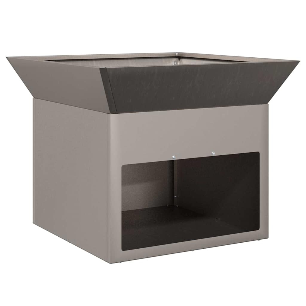 VidaXL Vuurkorf Roestig 50 x 50 x 40 cm Cortenstaal