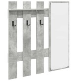 VidaXL Wandgemonteerde kapstok Beton grijs 100 x 10 x 100 cm