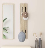 VidaXL Wandgemonteerde kapstok Sonoma eiken 20 x 1,5 x 100 cm