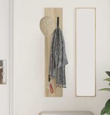 VidaXL Wandgemonteerde kapstok Sonoma eiken 20 x 1,5 x 100 cm