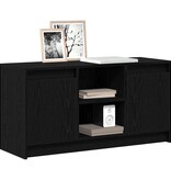 VidaXL TV Eenheden Zwart 100 x 34 x 50 cm Bewerkt hout