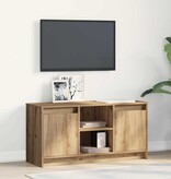 VidaXL TV Eenheden Bruin 100 x 34 x 50 cm Bewerkt hout