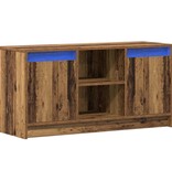 VidaXL TV Eenheden Bruin 100 x 34 x 50 cm Bewerkt hout