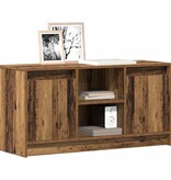 VidaXL TV Eenheden Bruin 100 x 34 x 50 cm Bewerkt hout