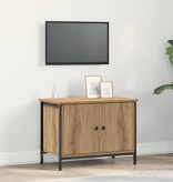 VidaXL TV-kast Artisan Eiken 60 x 35 x 45 cm Bewerkt hout