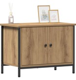 VidaXL TV-kast Artisan Eiken 60 x 35 x 45 cm Bewerkt hout