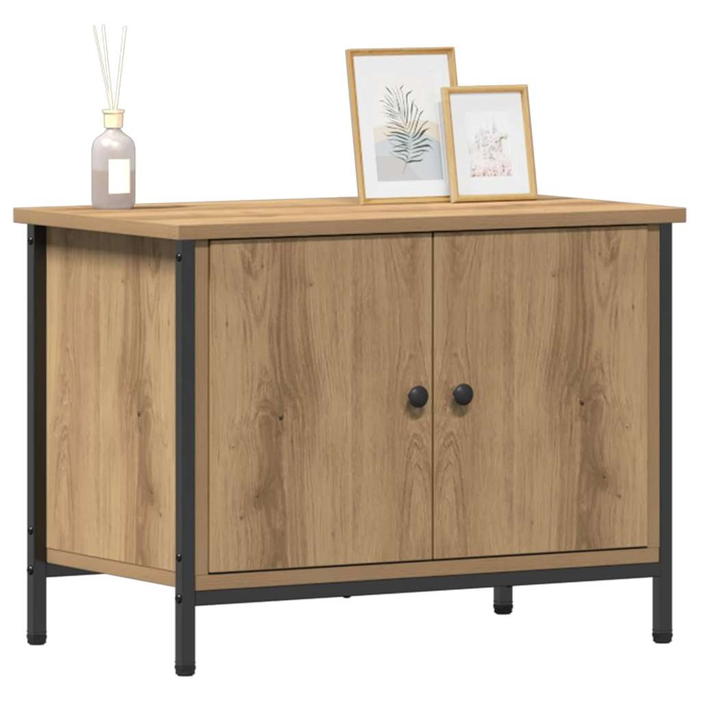 VidaXL TV-kast Artisan Eiken 60 x 35 x 45 cm Bewerkt hout