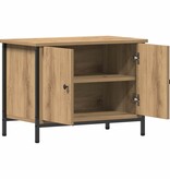 VidaXL TV-kast Artisan Eiken 60 x 35 x 45 cm Bewerkt hout