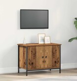 VidaXL TV-kast Oud Hout 60 x 35 x 45 cm Bewerkt hout