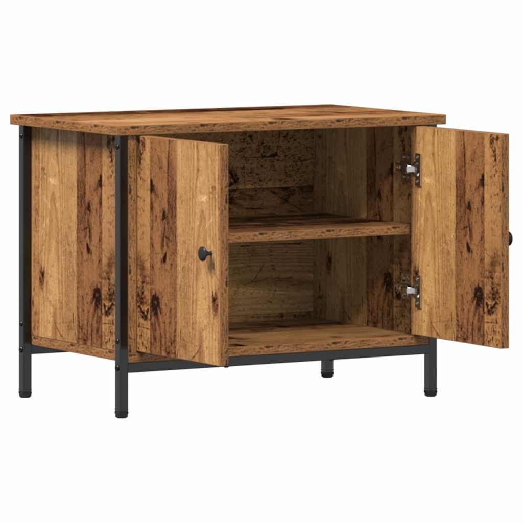 VidaXL TV-kast Oud Hout 60 x 35 x 45 cm Bewerkt hout