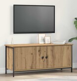 VidaXL TV-kast Artisan Eiken 100 x 35 x 45 cm Bewerkt hout