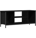 VidaXL TV-kast Zwart Eiken 102 x 35 x 45 cm Bewerkt hout