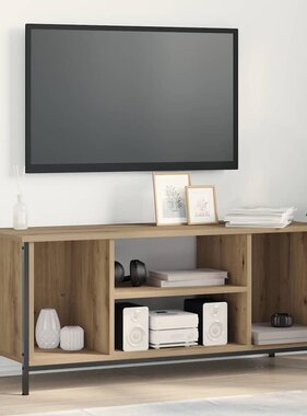 VidaXL TV-kast Artisan Eiken 102 x 35 x 45 cm Bewerkt hout