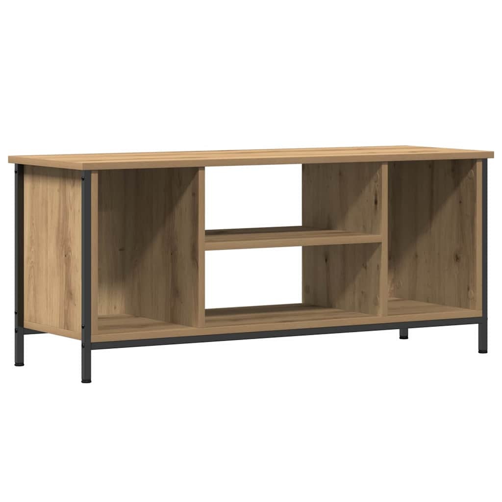 VidaXL TV-kast Artisan Eiken 102 x 35 x 45 cm Bewerkt hout