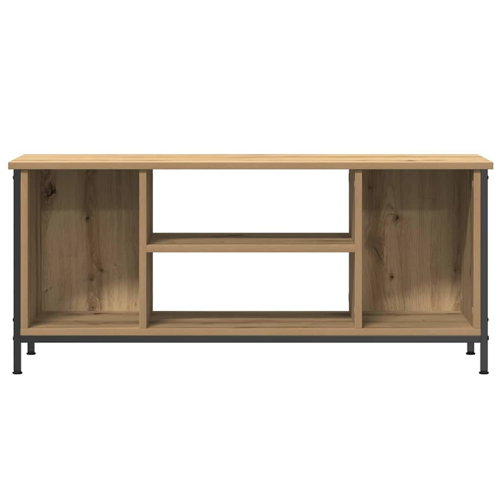 VidaXL TV-kast Artisan Eiken 102 x 35 x 45 cm Bewerkt hout