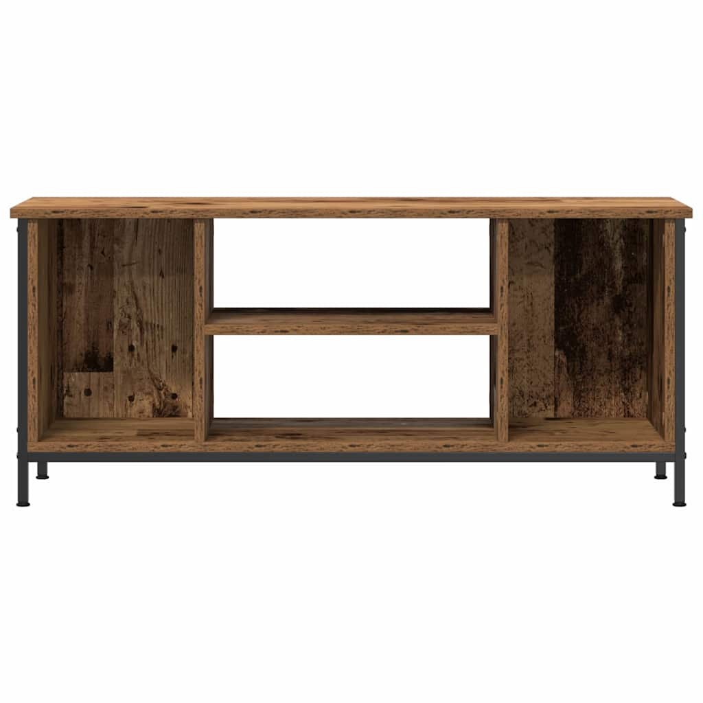 VidaXL TV-kast Oud Hout 102 x 35 x 45 cm Bewerkt hout