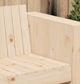 VidaXL Tuinbank Bruin 185,5 x 60 x 62 cm Massief grenenhout